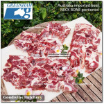 Beef bone NECK BONES UNTRIMMED Australia GREENHAM frozen PORTIONED +/- 1.5 kg/pack (price/kg)